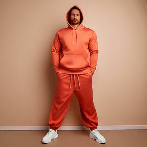 Ensemble de survêtement en velours de marque personnalisée pour femmes grand sweat à capuche bas évasé combinaison de survêtement zippé pour le jogging d'hiver Logo personnalisé Ayat Export - Product Image 3