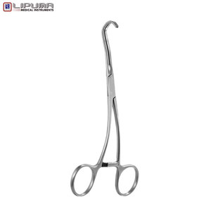 Pince d'anastomose COOLEY manuelle réutilisable, instruments chirurgicaux pour la chirurgie cardiovasculaire thoracique, certifiée MOL - Product Image 2