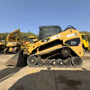 MINI CATERPILLAR 2770 ล้อเลื่อนล้อหน้ารถตักดินสําหรับงานก่อสร้าง - Product Image 1