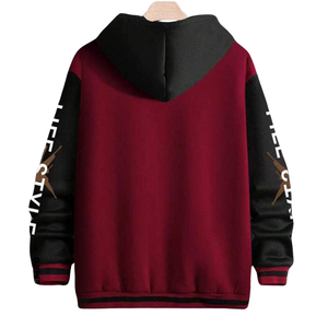 OEM Custom Men's Winter Letter Man School Varsity <b>Jacket</b> College Baseball Embroidery Patches <b>Patchwork</b> Varsity <b>Jacket</b> - Product Image 3