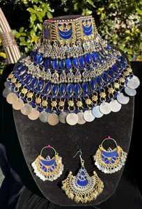 Conjunto de Joyería Afgana Vintage de Primera Calidad OEM, Collar Largo, Proveedor Directo de Fábrica, Conjuntos de Joyería para Mujer AA IMPEX - Product Image 4