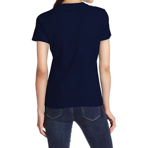 Camisetas Casuales de Mujer a Precio Económico, Ajustadas, de Manga Corta, de Algodón Sólido, Básicas de Verano, al por Mayor - Product Image 2