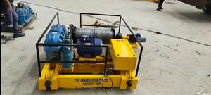 Treuil électrique en acier robuste de 10 tonnes, équipement de levage et de manutention, système de poulie à engrenages industriels, atelier, usine - Product Image 4