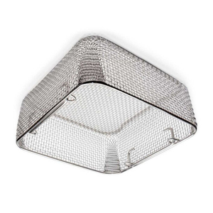 Plateau en maille beau plateau de stérilisation en acier inoxydable panier en treillis métallique Instruments dentaires médicaux chirurgicaux - Product Image 6