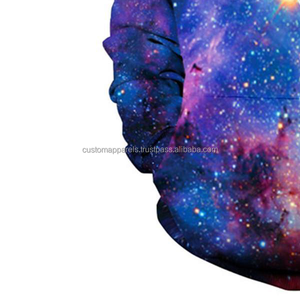 Sweat à capuche personnalisé pour homme, entièrement imprimé, 100% polyester, écologique, coupe-vent, en polaire performante, sublimation, fournisseur en gros OEM - Product Image 3