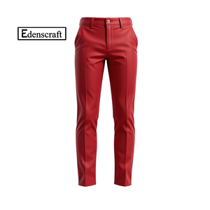 Pantaloni formali classici da uomo comodi pantaloni eleganti da ufficio grigi ideali per incontri d'affari eventi pantaloni firmati - Product Image 3