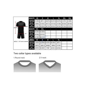 เสื้อฟุตบอลผู้ใหญ่แบบกำหนดเอง ชื่อทีมส่วนตัว หมายเลขผู้เล่น ดีไซน์ไม่ซ้ำใคร ระบายอากาศได้ดี กันน้ำ 100% น้ำหนักเบา แบบสั้น - Product Image 3