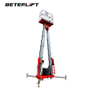 Plataforma Elevadora de <span class=keywords><strong>Andamios</strong></span> de 14 m para Dos Personas, Elevador de Plataforma de Trabajo de Aleación de <span class=keywords><strong>Aluminio</strong></span> para <span class=keywords><strong>Alquiler</strong></span> - Product Image 5