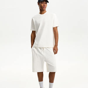 กางเกงขาสั้นผู้ชายกางเกงขาสั้นผ้าฝ้าย100% เหงื่อลำลองหลวมระบายอากาศได้ดีขนาดใหญ่มีกระเป๋าสำหรับทุกเพศ - Product Image 6