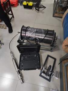 Sistema de video con cabezal giratorio para inspección de pozos profundos, cámara subacuática para conteo de perforaciones y registro de profundidad. - Product Image 4