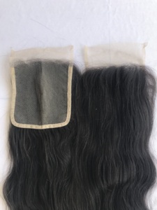 Extensions de cheveux humains bruts de haute qualité, alignées aux cuticules, 22 pouces, avec closure en dentelle transparente 5x5, provenant d'un seul donneur, origine Cambodgien et Brésilien, pour la vente en gros - Product Image 2