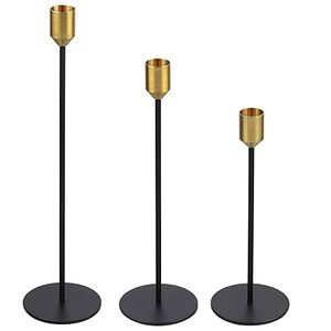 Candelabro de Hierro con Cabeza Desmontable, Minimalista, Hecho a Mano, Ecológico, para el Hogar, Cena Romántica a la Luz de las Velas, Soporte para Velas de Boda - Product Image 3
