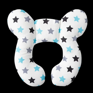 Coussin de voyage ergonomique pour bébé, soutien de la tête et du cou, design amélioré, pour siège <span class=keywords><strong>auto</strong></span>, poussette et voyages en extérieur - Product Image 1