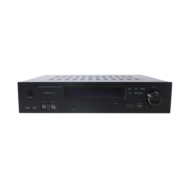 5.1 Channel Home Theater Surround Sound System with Digital Audio Video Amplifier Rimless Coaxial Ceiling Speakers and Subwoofer