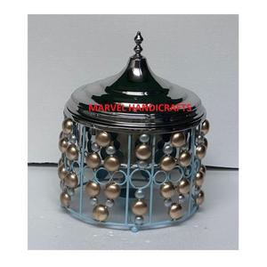 Trending Iron Wire Mesh Event Serving Casseroles <b>Stainless</b> <b>Steel</b> Food Warmer Hotpot Handicraft Serving Casserole Cookware <b>Sets</b> - Product Image 1