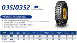 Fabbrica della cina buon prezzo radiale OTR pneumatico con tre stelle E4 modello <span class=keywords><strong>03S</strong></span> nella dimensione 14.00 r24 - Product Image 2