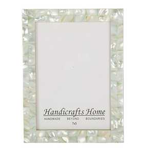 Exquisite Handcrafted MOP Inlay <b>Photo</b> <b>Frame</b> with Pearl Beauty Custom Made - Product Image 2