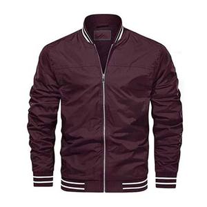 Chaquetas ligeras de primavera para hombre, abrigos Bomber informales de alta calidad para exteriores con cuello levantado, chaqueta de béisbol universitaria para hombre - Product Image 6