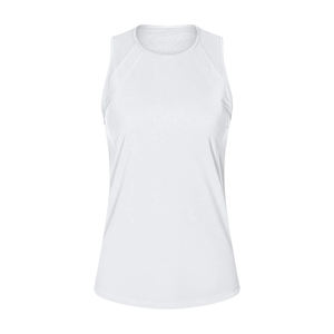 Transpirable Nuevo Color sólido Púrpura Mejor alta calidad Mujeres Tank Top Poliéster Top Venta Tank Top para Gym Wear Mujeres - Product Image 4