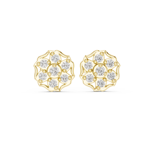 925 Sterling <b>Silver</b> Stock Earrings Luxury VVS Moissanite Lab Grown Diamond Women Stud Earrings - Product Image 6