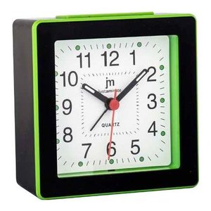 Reloj Despertador Verde y Negro JUSTAMINUTE JA7061QV, Reloj de Escritorio y Mesa para Lowell - Product Image 1