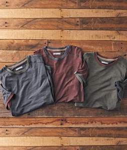 Nouveau design de mode t-shirt pour hommes, vente en gros t-shirts pour hommes poche avant uni taille personnalisée t-shirt pour hommes - Product Image 1