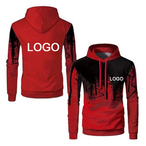 เสื้อฮู้ดลำลองแขนยาวสำหรับ3D ผู้ชายเสื้อฮู้ดพิมพ์ลายกราฟฟิตี้ออกแบบได้ตามต้องการ - Product Image 1