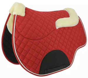 Selle de cheval synthétique légère et durable avec sangles réglables Ajustement confortable pour une utilisation en sentier et en entraînement - Product Image 1