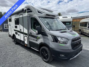 Arctic Pack 4x4 Off Road Motorhome Camper Van Luxury Travel Trailer with Air Conditioning <b>Kitchen</b> for Camping - Product Image 1