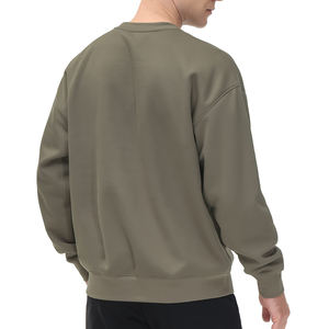 High-Quality Custom Crew Neck Sweatshirt <b>Hoodies</b> <b>for</b> Man,100% Cotton Comfortable Fabric <b>Men</b> Sweatshirt - Product Image 2