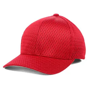 Benutzer definierte hochwertige Vintage Baseball Cap mit benutzer definierten Logo für Männer Unstrukturierte Papa Red Colors Cap Hüte Sport kappen