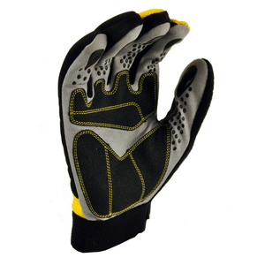 Gants de travail de mécanique résistants à l'abrasion d'hiver en cuir Durable de haute qualité gants de travail mécaniques extérieurs pour un usage quotidien - Product Image 5