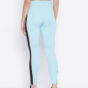 Leggings Deportivos de Cintura Media para Mujer, Transpirables, de Secado Rápido, Spandex/Poliéster, Diseño Sólido, Ropa Deportiva, Leggings de Yoga - Product Image 4