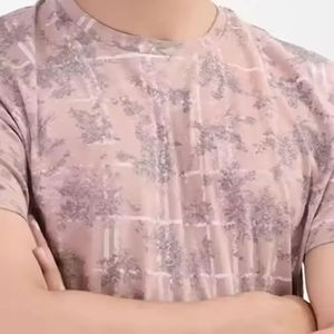 Nouveauté T-shirts personnalisés pour hommes en sublimation |   Vêtements décontractés en polyester/coton écologiques, commandes en gros disponibles - Product Image 2