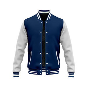 Chaqueta Universitaria de Cuero para Hombre, Nuevo Diseño Estilo 2025, Fabricante de Ropa Personalizada, Chaquetas para Hombre - Product Image 4