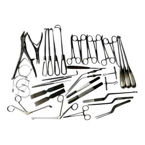 Juego de instrumentos de craneotomía ortopédica y neuroquirúrgica de acero inoxidable alemán de alta calidad, 40 piezas aprobadas por CE - Product Image 5