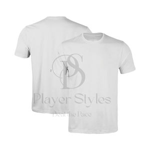 เสื้อยืดผู้ชายผ้าคอตตอน/โพลีเอสเตอร์ พิมพ์ลายตามสั่ง สไตล์ลำลอง ผ้าถัก ดีไซน์เรียบ โลโก้กราฟิก พิมพ์นูน แห้งเร็ว - Product Image 1