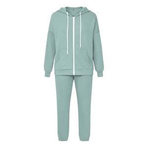 Ensemble de survêtement pour homme en molleton 100% coton de haute qualité, imprimé, hiver, fermeture éclair, sweat-shirt à capuche, pantalon de jogging, tenue streetwear tendance - Product Image 4