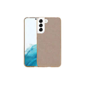 Étui de protection en silicone brillant doré 3D SAFA de luxe Netzy pour Samsung pour Galaxy S22 Plus, anti-traces de doigts, coque de téléphone portable - Product Image 1