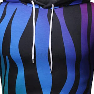 Sweats à capuche extérieurs légers pour hommes de haute qualité nouveau motif solide hiver cordon Sublimation sweats à capuche Techniques teintes unies - Product Image 6