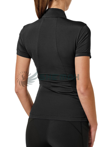 Camisa de mujer Ecuestre para montar a caballo, ropa de competición de diseño elegante, blusa transpirable de manga larga ajustada con estiramiento - Product Image 6