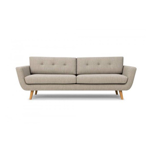 SF38001- Sofá n Gin Nm Vi Cao Cp Xm 190 X 80 X 75 cm Ba Ch Ngi Tufted C Th M Rng Ni Tht Sang Trng - Product Image 1