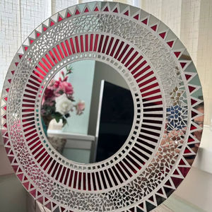 Marco de Fotos de Mosaico de Vidrio Moderno y Elegante Estilo Marvel para Decoración del Hogar y la Oficina, Ocasión de Boda, Bajo Precio, Alta Calidad - Product Image 1