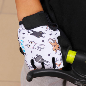 New Design Half Finger Sport Cycling Training Synthetic Leather Made Cycling Half Finger Gloves For Children - Product Image 6