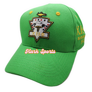 Venta al por mayor Sorority 1932 Chi Eta Phi Emblem Bordado Five Panel Cotton Twill Gorra de camionero de marca de alta calidad - Product Image 2
