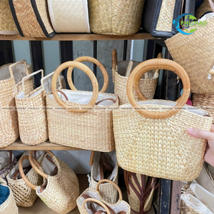 Premium Natural WATER HYACINTH <b>HANDBAG</b> Women's <b>Handbags</b> Sustainable, Handmade <b>Straw</b> <b>Handbags</b> for Eco-Fashion Lovers - Product Image 2