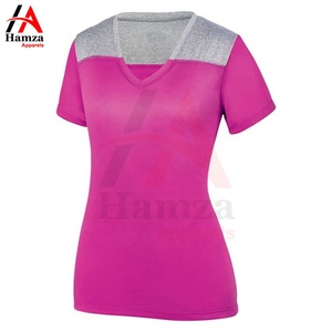 Nueva camiseta de llegada para mujer, cuello redondo, mangas cortas comprimidas, camiseta de alta calidad de Color sólido liso para mujer - Product Image 5