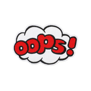 Offre Spéciale d'usine derniers patchs brodés au design élégant meilleure qualité fer sur patchs brodés pour vêtements - Product Image 3