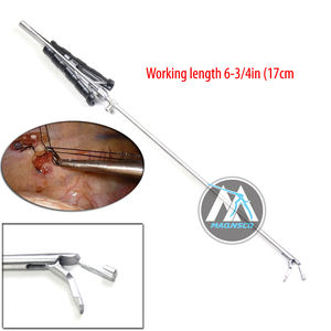 Empujador de Nudos Premium con Bloqueo, Diámetro del Eje de 5 mm, Longitud de Trabajo de 17 cm, Longitud Total de 25 cm, Mango Redondo de Compresión – ZETOMEDPRO - Product Image 4