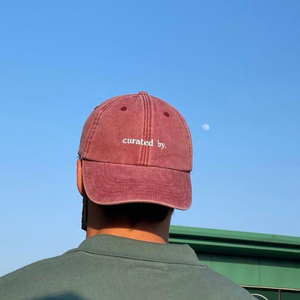 Gorra de béisbol bordada personalizada de dos tonos con diseño de logotipo 3D Corona transpirable Correa ajustable y visera atlética curva - Product Image 4